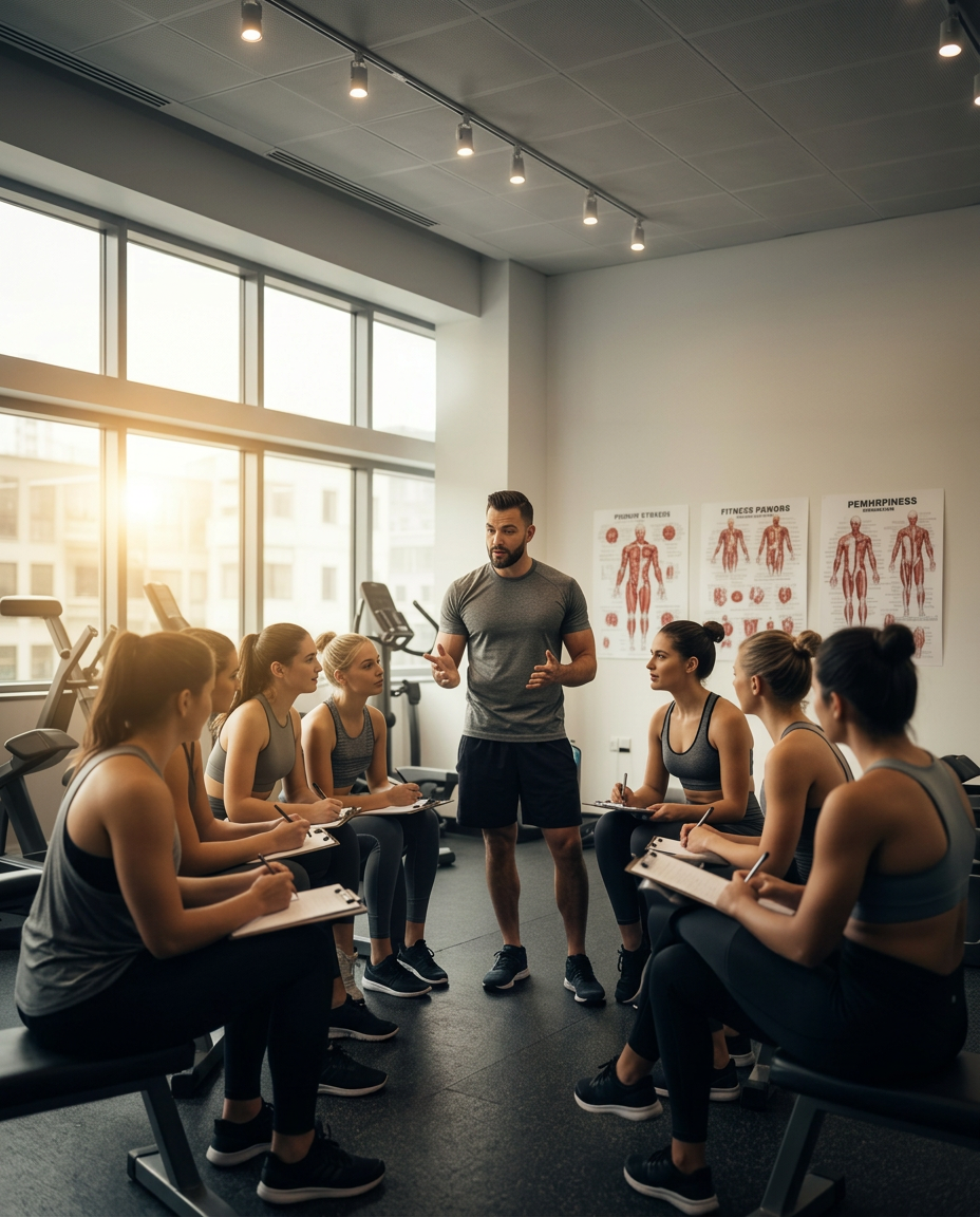 Teknas Fitness Academy coaching session